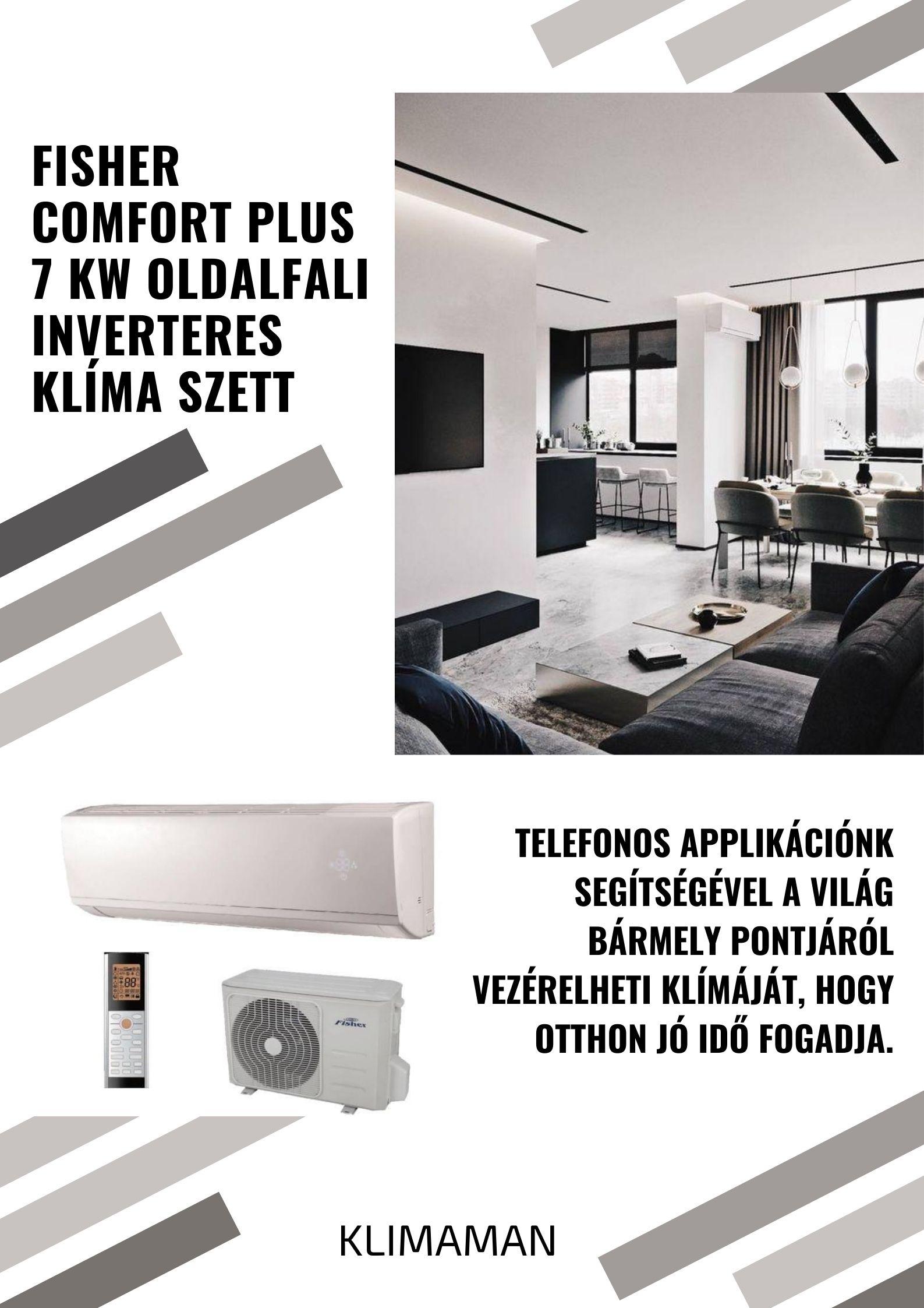 Fisher Comfort Plus klíma szett